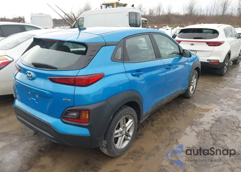 2020 Hyundai Kona Se from USA, damaged, VIN KM8K1CAA6LU461825